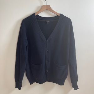 J. Crew Men’s Seed Stitch Cardigan Sweater